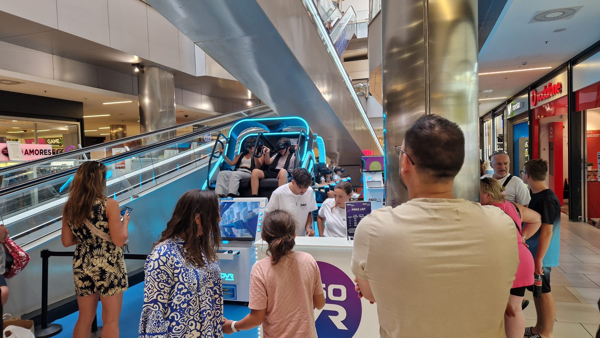 simuladores de realidad virtual para centros comerciales en tarragona